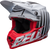 Bell "Moto-9S" Flex Helmet Sprint Matte/Gloss White/Red