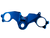 Bonamici Top Triple Clamp Yamaha R7 (Blue) (Street) (22-25) 