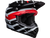 Bell "Moto-9S" Flex Helmet Banshee Gloss Black / Red: MOTO-D Racing