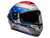 Bell Carbon "Race Star" Flex DLX Helmet Beaubier 24 White/Blue