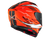 Suomy "Track-1" Helmet 404 Orange/White Side