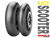 Pirelli Diablo Superbike SC Scooter Race Slicks Tire Set (Front 100/90 + Rear 120/80) (12")