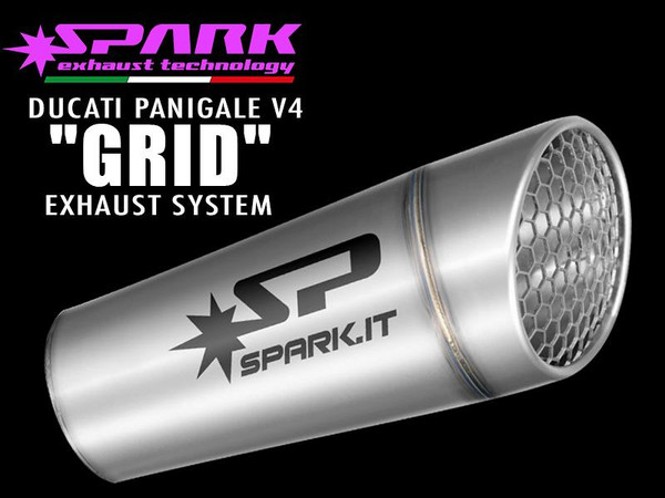 It's Here! Spark Ducati Panigale V4 Exhaust System makes +11
