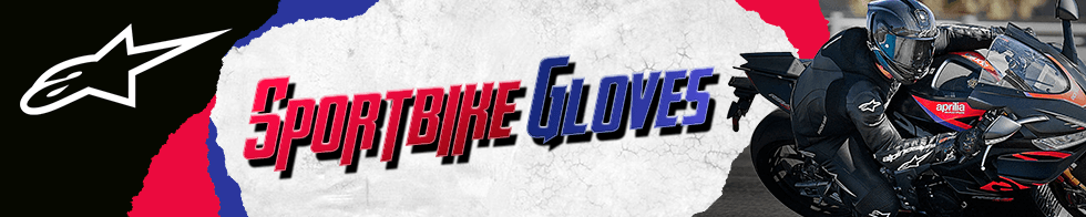 Alpinestars Motorcycle Gloves: MOTO-D Racing