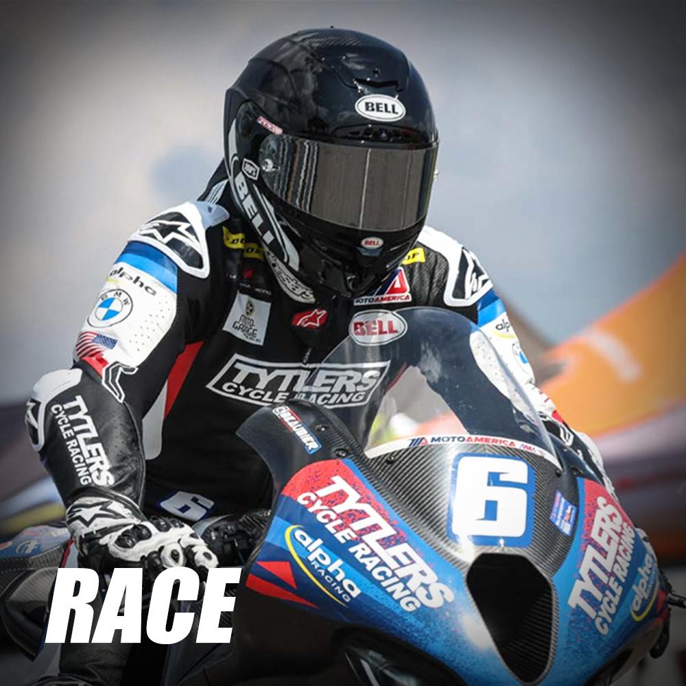 Bell Motorcycle Racing Helmets: MOTO-D Racing