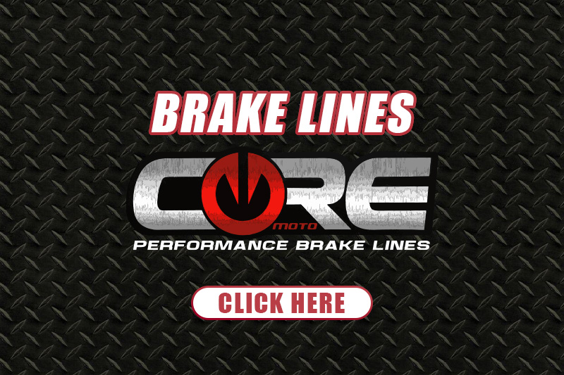 Core Moto Brake Lines | Stainless Steel Motorcycle Brake Lines: MOTO-D Racing