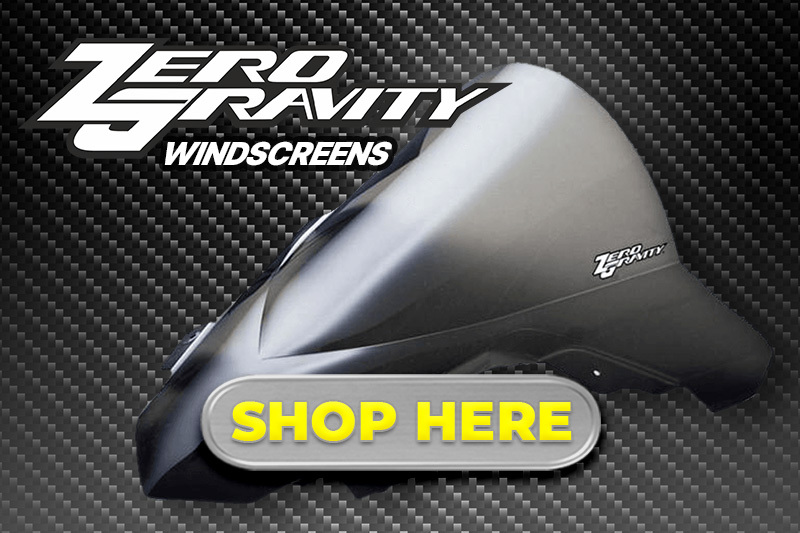 Shop Zero Gravity Windscreens: MOTO-D Racing