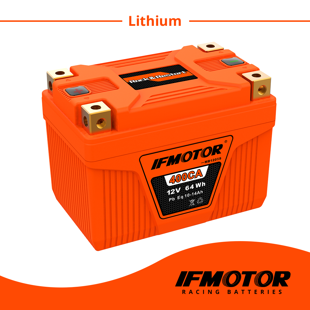 IF Motor Lithium Rock & Restart Motorcycle Batteries: MOTO-D Racing