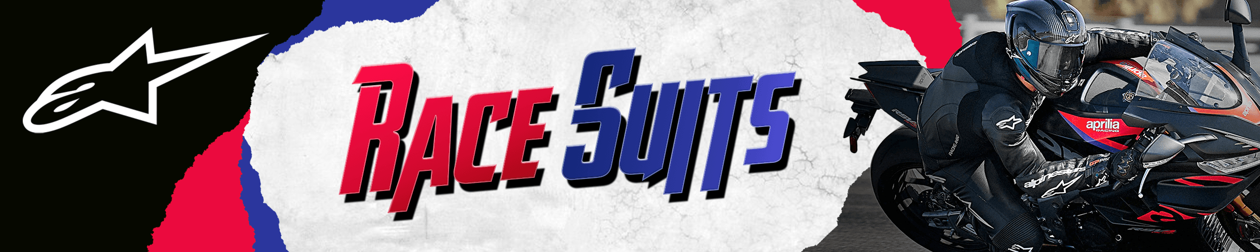 Alpinestars Motorcycle Race Suits: MOTO-D Racing