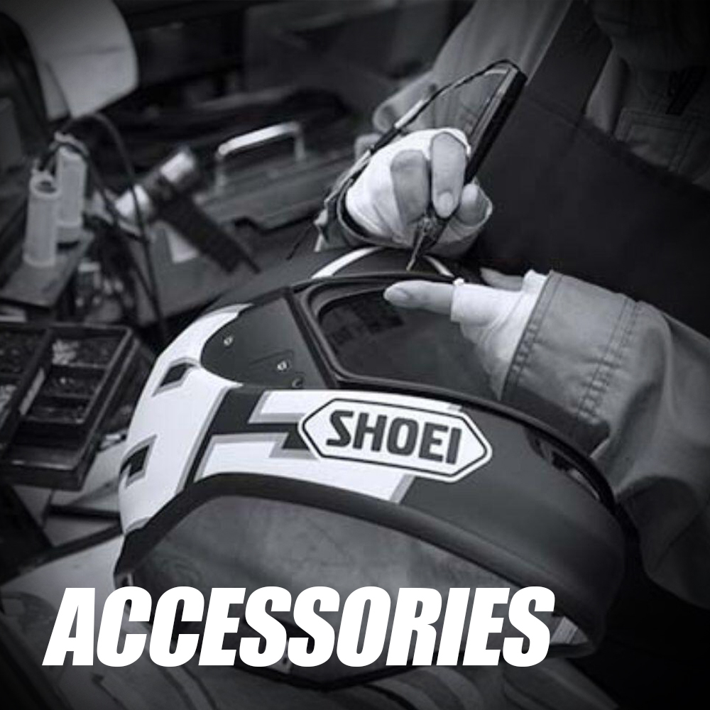 Shop Shoei Helmets Motorcycle Visors, Shields & Accessories: MOTO-D Racing