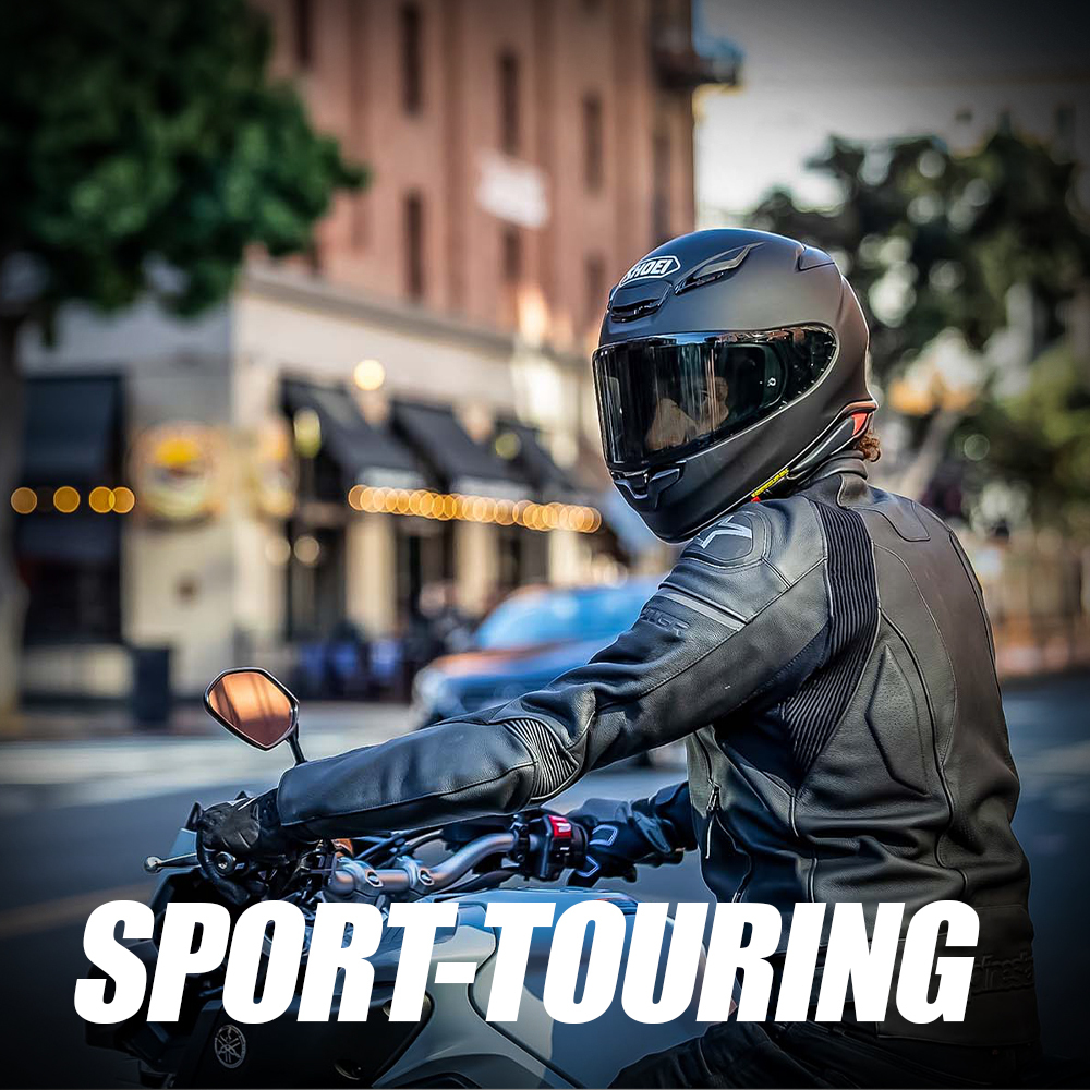 Shop Shoei Sport-Touring  Motorcycle Helmets: MOTO-D Racing