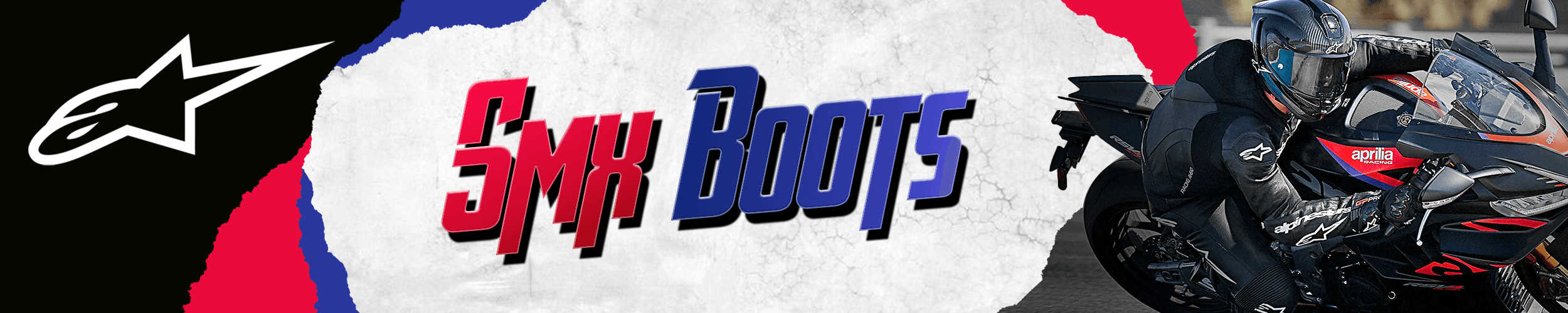 Alpinestars SMX Motorcycle Boots: MOTO-D Racing