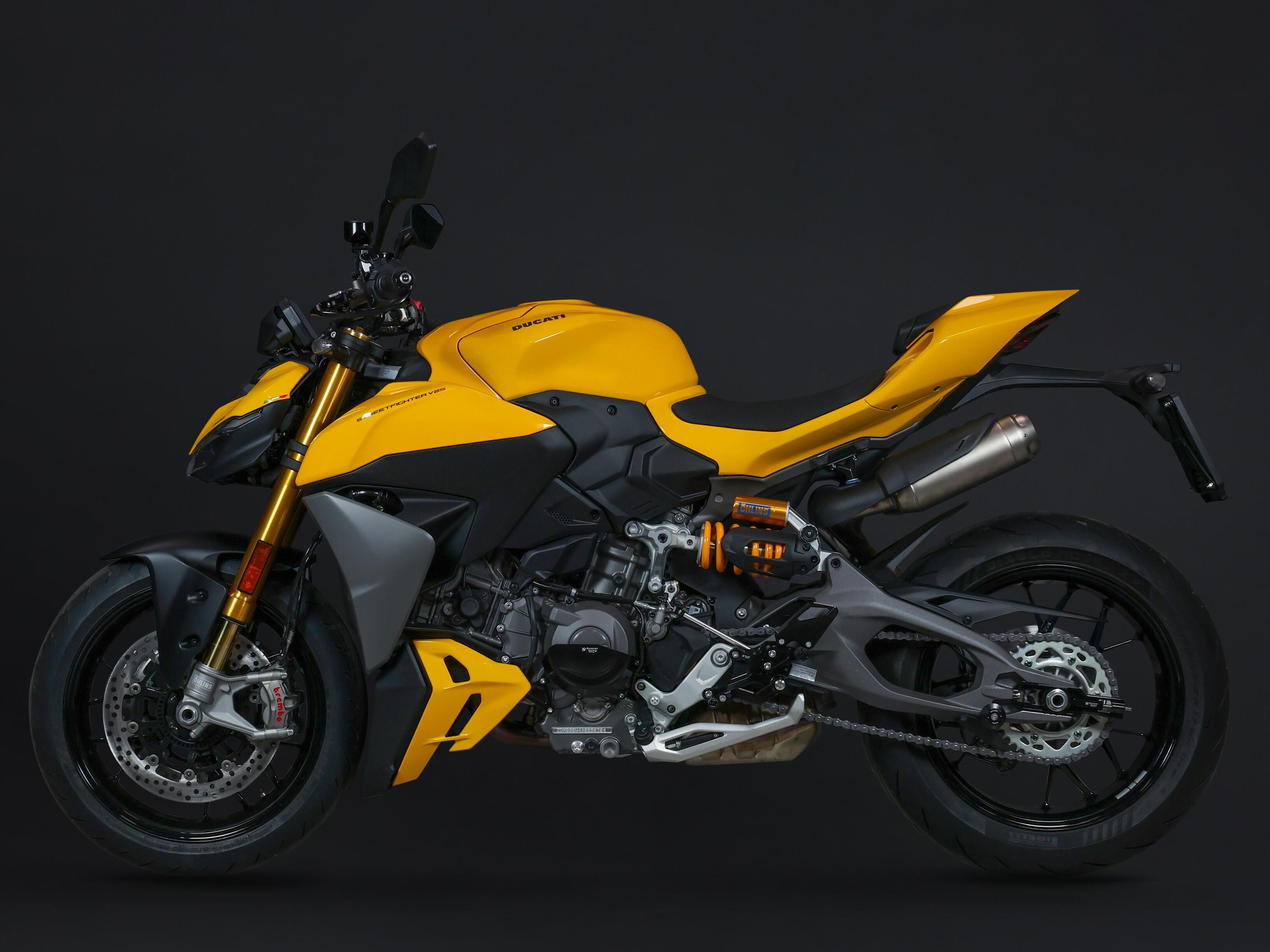 Aftermarket Black Bonamici Ducati Streetfighter V2 /S Rearsets (2025+) image