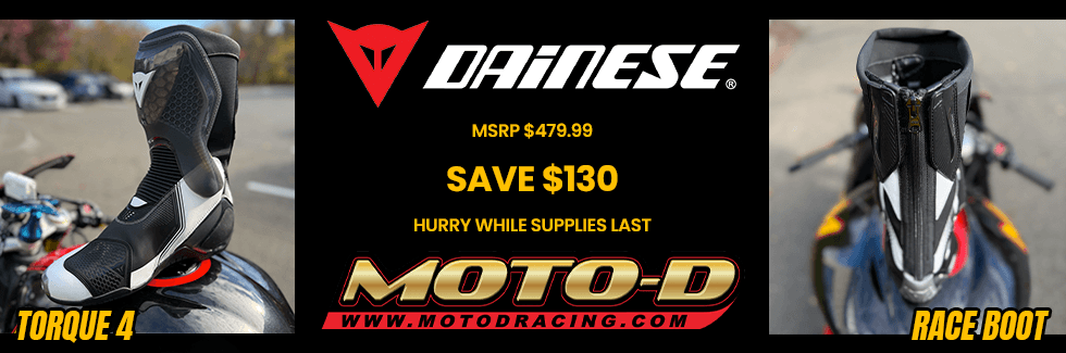 Dainese Torque 4 On Sale, Best Price only at Moto-D Racing