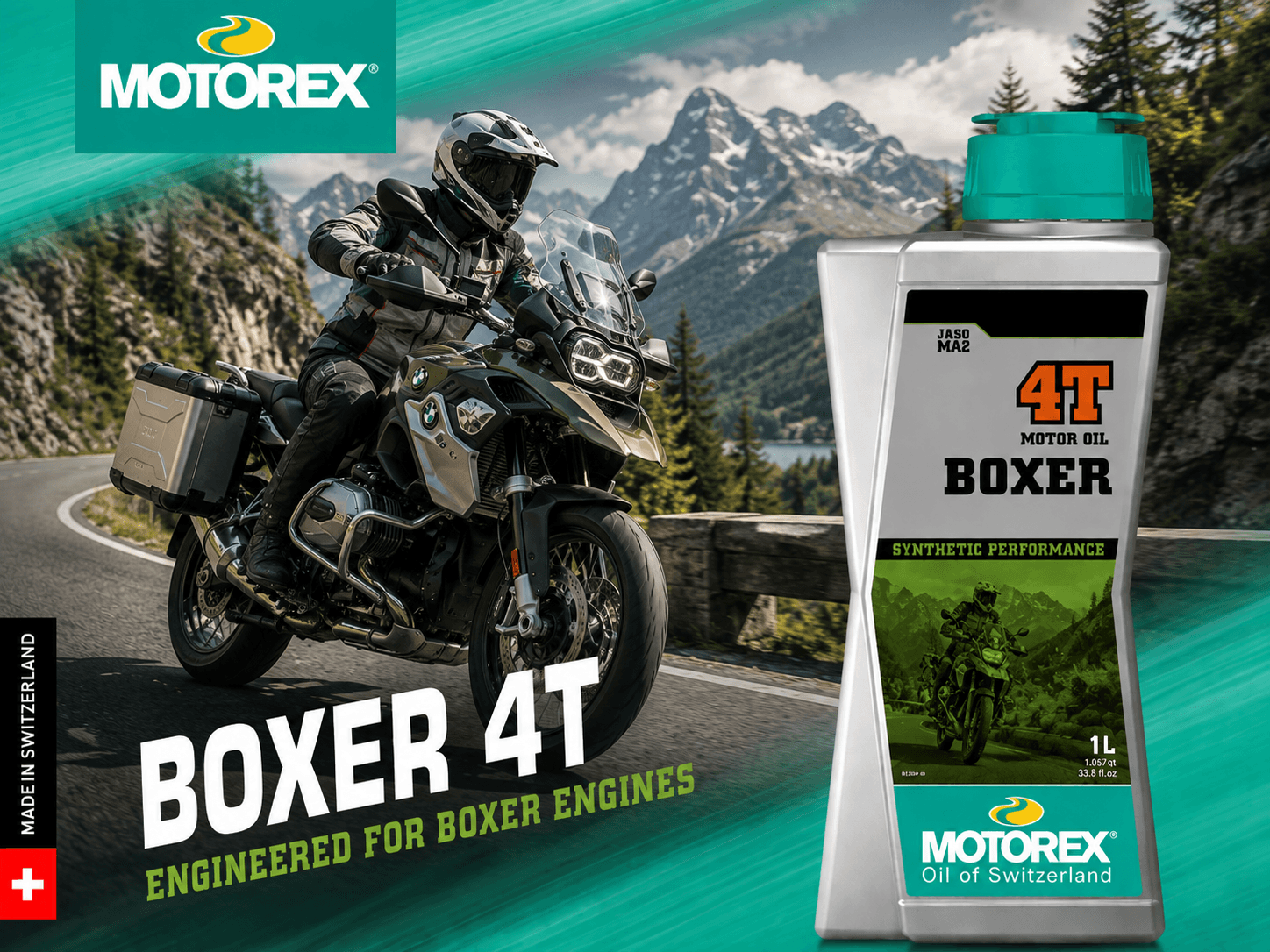 Motorex Boxer Full Synthetic Oil (4lt)