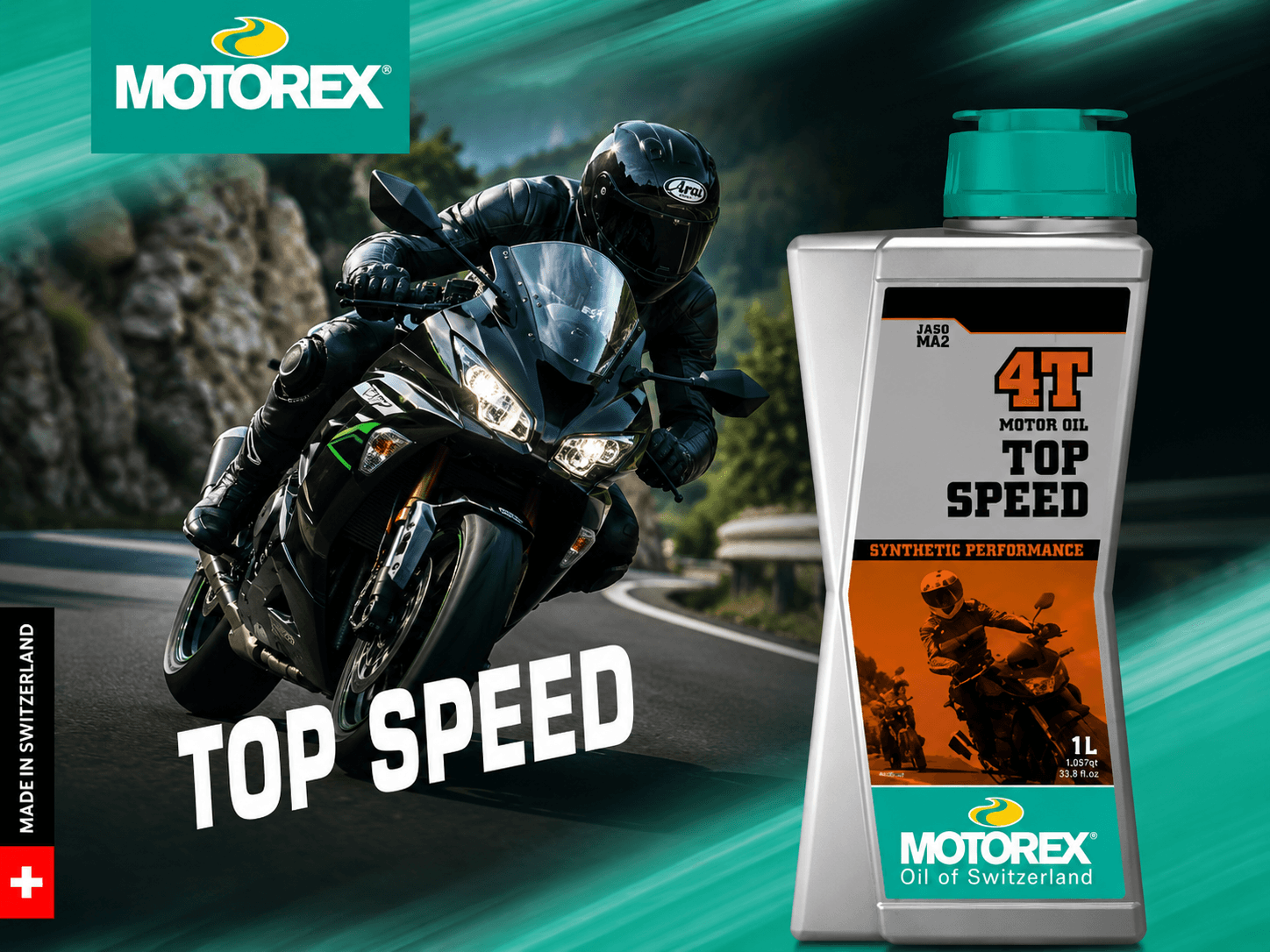 Motorex Top Speed Synthetic Oil (4L)| On Sale: MOTO-D Racing