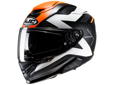 HJC Motorcycle Helmets | RPHA 71 Pinna MC-7SF Black/White/Orange