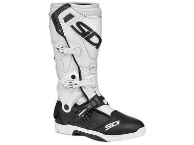 Sidi Crossair Dirt Bike Boots Black/White: MOTO-D Racing