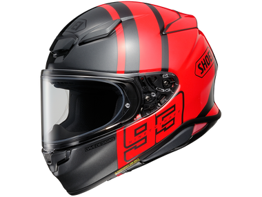 SHOEI ヘルメット レッド/ブラック hyodウィンターグローブ Shoei Motorcycle Helmets | RF-1400 MM93 Track Helmet TC1 Red/Black