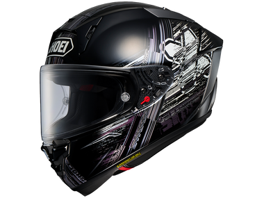 Shoei Motorcycle Helmets | X-15 Cross Logo Helmet TC5 Black/Gray