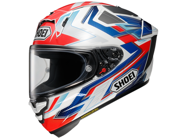 Shoei Motorcycle Helmets | X-15 Escalate Helmet TC4 Green/Red