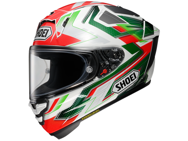 Shoei Motorcycle Helmets | X-15 Escalate Helmet TC10 Red/Blue/Gray