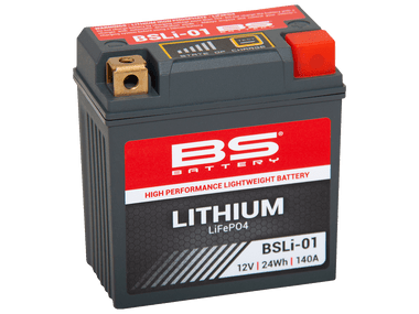 BS Battery BSLi-04/06 Lithium Motorcycle Battery (LiFePO4) (280 CA