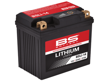 BS Battery BSLi-04/06 Lithium Motorcycle Battery (LiFePO4) (280 CA
