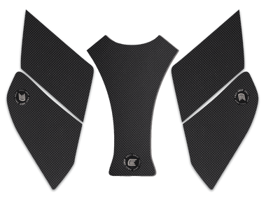 Suzuki GSXR-1000 Pro Tank Grips (2017+) | Black Tank Pads | Eazi