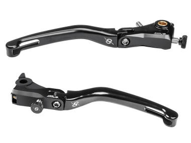 Bonamici Ducati Streetfighter V4/S Folding Levers (Black): MOTO-D