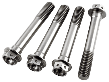Titanium Race Drilled Hex Front Brake Motorcycle Caliper Bolts