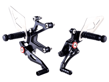 Gilles Tooling Kawasaki Ninja 500 / 400 Rearsets: MOTO-D Racing