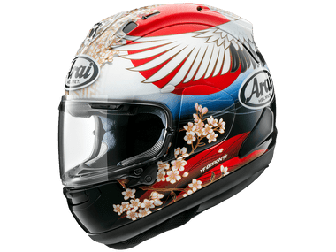 Arai Corsair-X Tetsuta Helmet Black/Orange/Red/Blue : MOTO-D Racing
