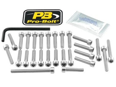 Kawasaki Ninja ZX-14R Titanium Engine Bolt Kit (2012+) | Probolt