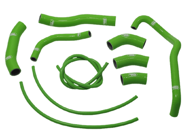 【Rinco】 Samco Radiator Hose Kit Kawasaki Ninja ZX-4RR (Green): MOTO-D Racing