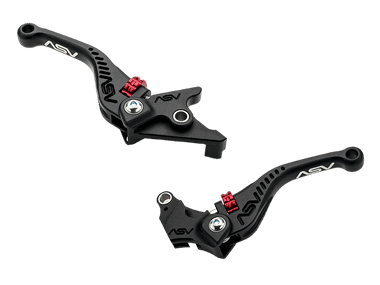 ASV Kawasaki Ninja ZX-4R/RR Brake & Clutch Levers (C5 Style): MOTO
