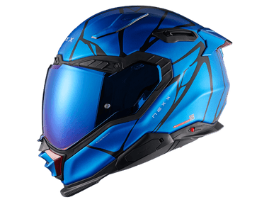Nexx X.WST3 Helmet Matte Sky Blue/Black: MOTO-D Racing