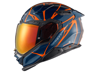 Nexx Y.100R Helmet Subsonic Matte Black / Gold: MOTO-D Racing