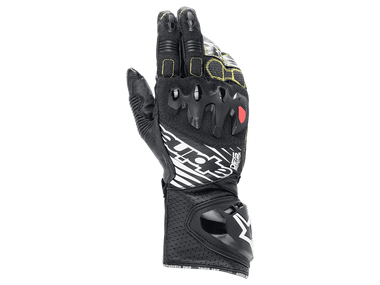 Alpinestars GP Tech V2 Gloves (Black/White): MOTO-D Racing