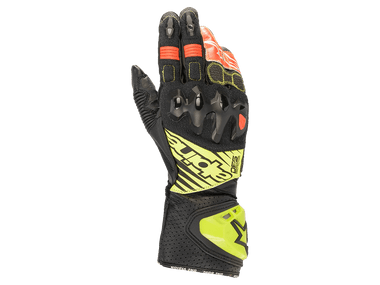 Alpinestars GP Tech V2 Gloves (Black/White): MOTO-D Racing