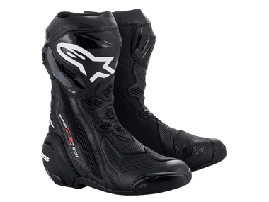 Alpinestars SMX Plus V2 Vented Boots (Black/White/Red): MOTO-D Racing