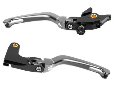 Bonamici Yamaha R6 (17+) Folding Brake & Clutch Levers (Black/Red