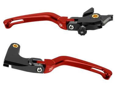 Bonamici Yamaha R7 Folding Levers (2022+) (Black): MOTO-D Racing