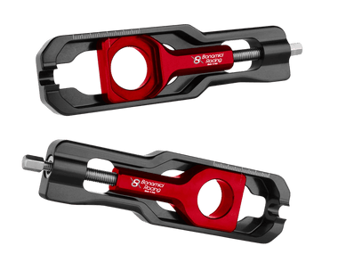 Bonamici Kawasaki Ninja ZX-6R Chain Adjuster (2019+) (Red