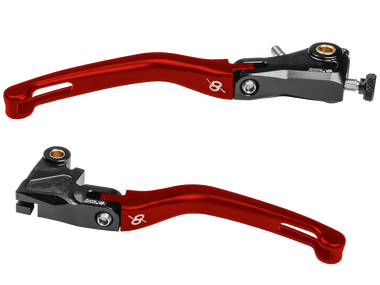 Bonamici Kawasaki ZX-4RR Folding Levers (Black): MOTO-D Racing
