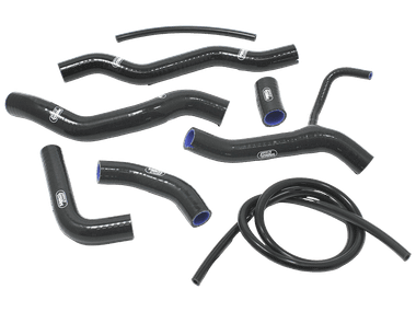 Samco Radiator Hose Kit Kawasaki ZX-6R (2009+) (Blue): MOTO-D Racing