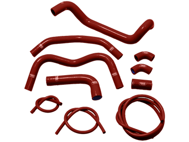 Samco Radiator Hose Kit Kawasaki ZX-6R (2009+) (Blue): MOTO-D Racing