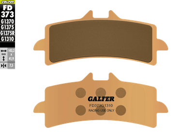 Galfer Motorcycle Brake Pads Street FD499G1370 - Front (2/pc
