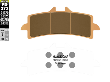 Galfer Sinter Trackday Brake Pads Yamaha R9 - Front (2/pc) - MOTO
