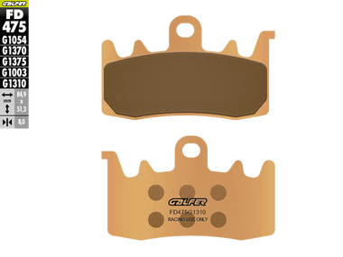 Galfer Racing Motorcycle Brake Pads Aprilia RS 660 - Front (2/pc